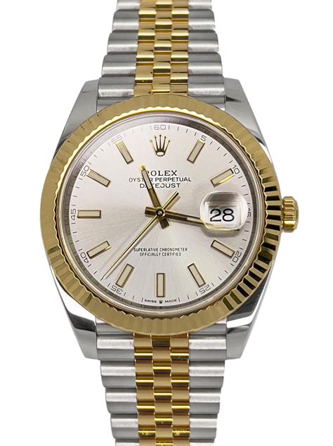 rolex datejust 41 two tone price|Rolex Datejust 41 cost.